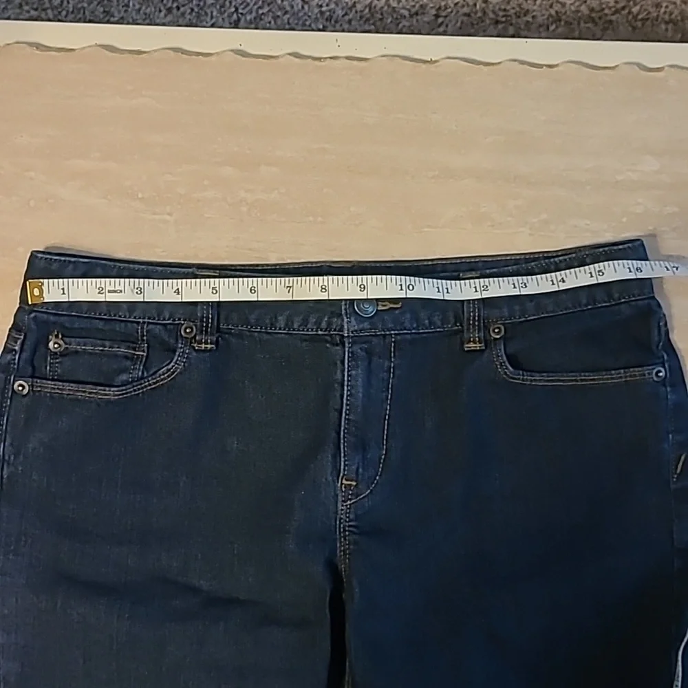 Ann Taylor Loft, Modern Jean Shorts, - Picture 3 of 8
